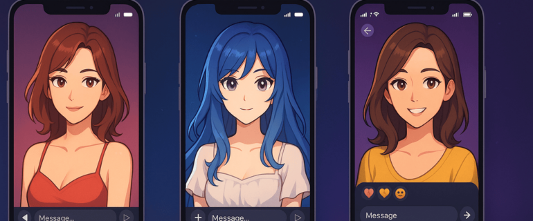 3 Best AI Girlfriend Apps