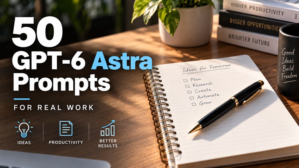 50 GPT-6 Astra Prompts for Business, Research, Marketing and Coding